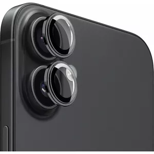 Защитные накладки MOBILE ORIGIN Easy Lens guards для iPhone 16 / 16 Plus, черные