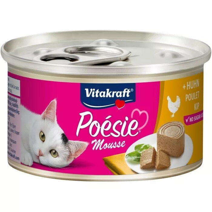 Mitrs kaķu barības ēdiens Vitakraft Poésie