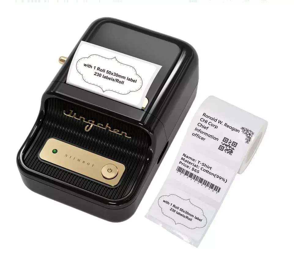 NIIMBOT B21S Black принтер этикеток Photo 3