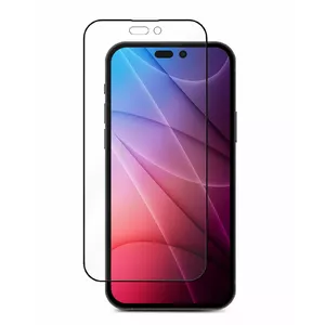 Защитное стекло eSTUFF Titan Shield для Apple iPhone 13 / 13 Pro / 14 — полноэкранное покрытие, черная рамка
