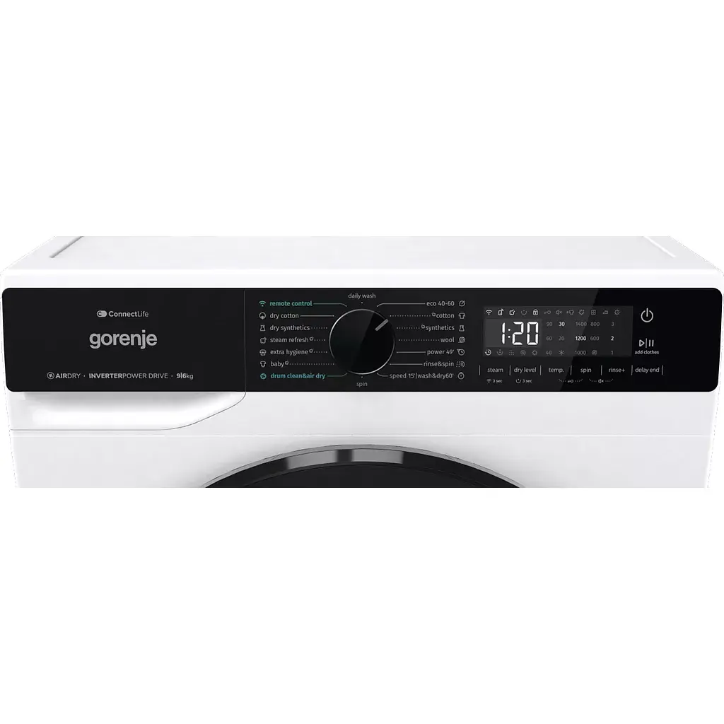 Gorenje WD2PA964ADW стиральная машина 9 кг Photo 4
