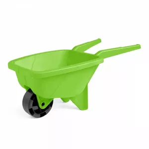 Wheelbarrow (toy) Wader 74504 — green durable lightweight plastic, sand play