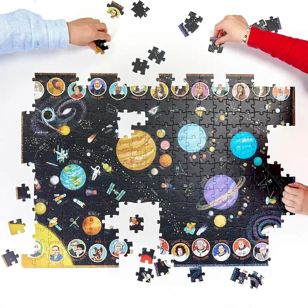 Puzle CzuCzu Puzzle Explorers Saules sistēma 300 gab. Photo 2
