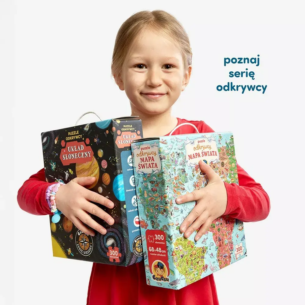 Puzle CzuCzu Puzzle Explorers Saules sistēma 300 gab. Photo 6
