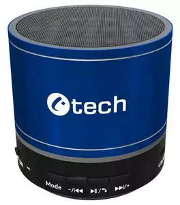 Portable Speaker C-TECH SPK-08L, Blue