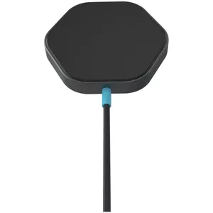 Беспроводное зарядное устройство CANYON HEXAGON 110 тёмно‑серо‑голубое 10W быстрая зарядка, модель CNS-WCS110