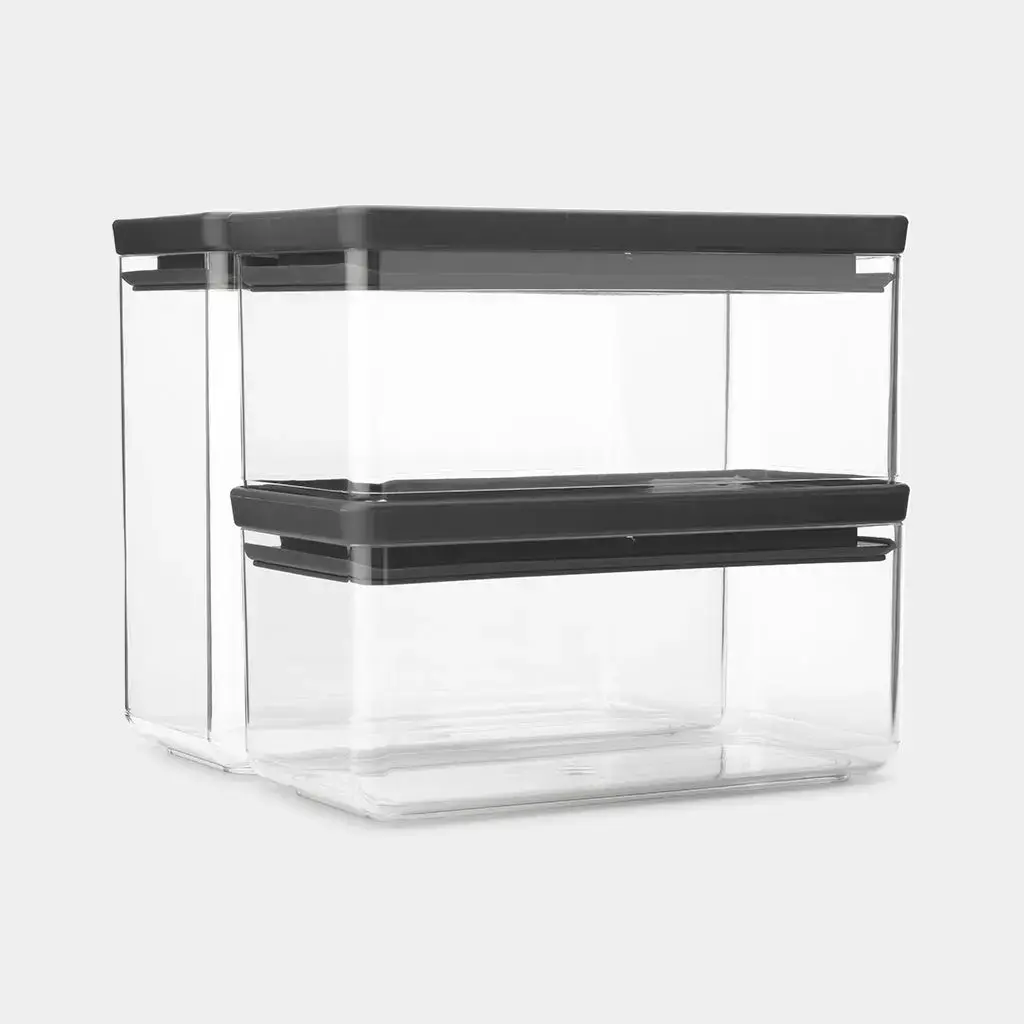 Canister BRABANTIA Tasty+ 6.5 L rectangular, 3 pcs Photo 2