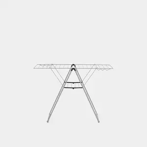 Floor-standing drying rack BRABANTIA HangOn 403422, grey, 20 m drying space, 590×50×980 mm
