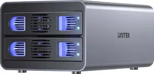 External SATA enclosure Unitek S1308C01-EU for 2.5"/3.5" drives, up to 40TB, USB-C 10Gb/s