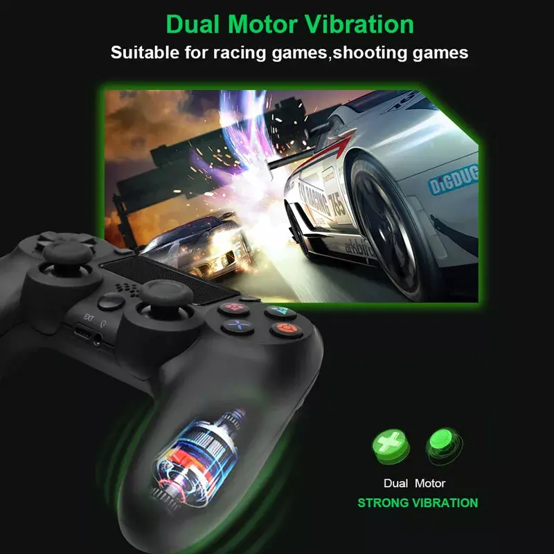 Riff DualShock 4 v2 геймпад беспроводной для PS4 — золотой Photo 3