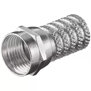 Coaxial Twist-On F-Connector GOOBAY ME/CX-F6-M for 6.0 mm coax cable