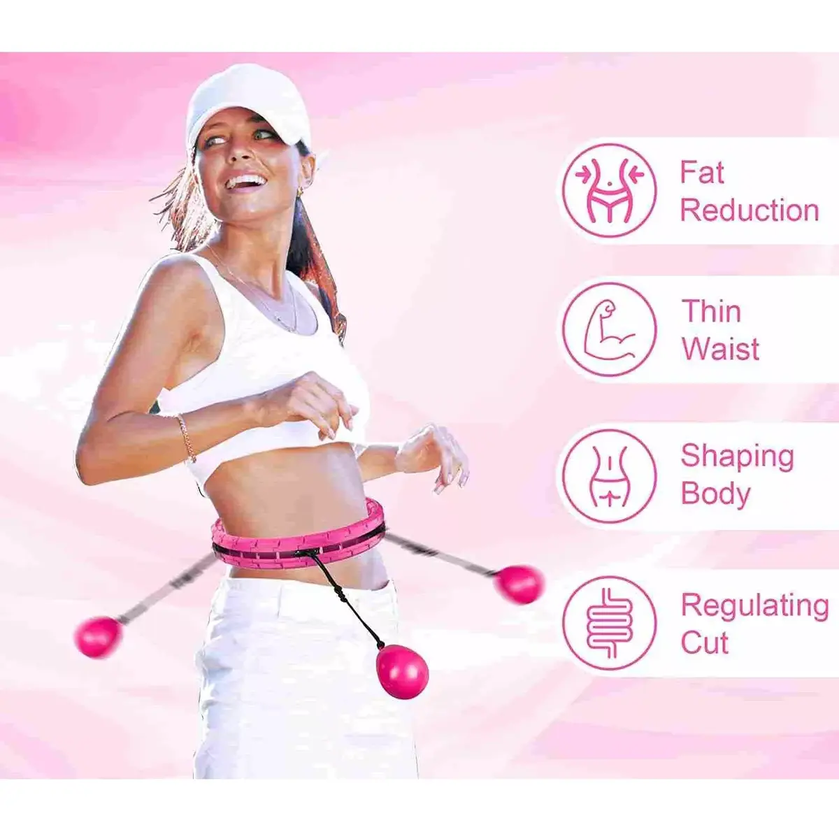 Hula hoop Riff M2 Smart — removable knots, flexible axles Photo 4