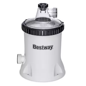 Filter pump cartridge Bestway 58870 for above-ground pools, 110 W, 220–240 V, round, 5.687 L tank capacity