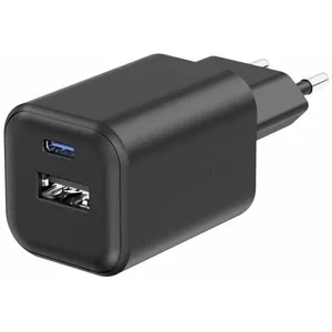 SWISSTEN Travel Wall Charger GaN USB-C Power Delivery USB-A Quick Charge 18W 45W