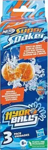 Водные шарики NERF SOA 3 шт — набор водных мячиков, 3 предмета