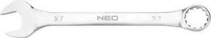 Combination wrench NEO tools 27 x 310 mm spanner, open and ring ends