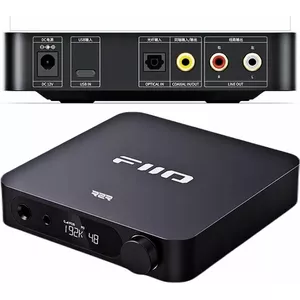 Headphone Amplifier FiiO K11 R2R Black — Desktop R-2R DAC Headphone Amp