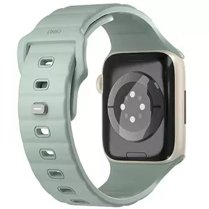 Ремешок Uniq из FKM-резины для Apple Watch 38/40/41 мм — Mint/Ice, совместимость Series 1–9, SE/SE2/SE3