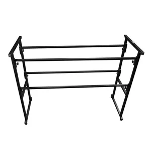 DJ stand STAND4ME DJ120 MKII — adjustable DJ workstation stand, 122 cm height