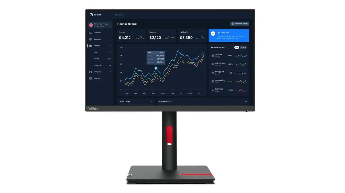 Монитор Lenovo ThinkVision T22i-30 Photo 2