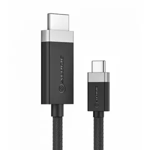 ALOGIC FUCHD1-SGR video cable adapter 1 m HDMI Type A USB Type-C Grey
