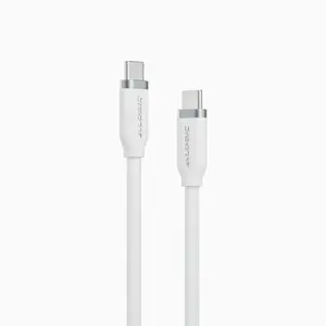 ALOGIC USB-C Silicone Flexible Charging Cable ELSI5U2CCWH2 240W 2m White USB 2.0 Male to Male