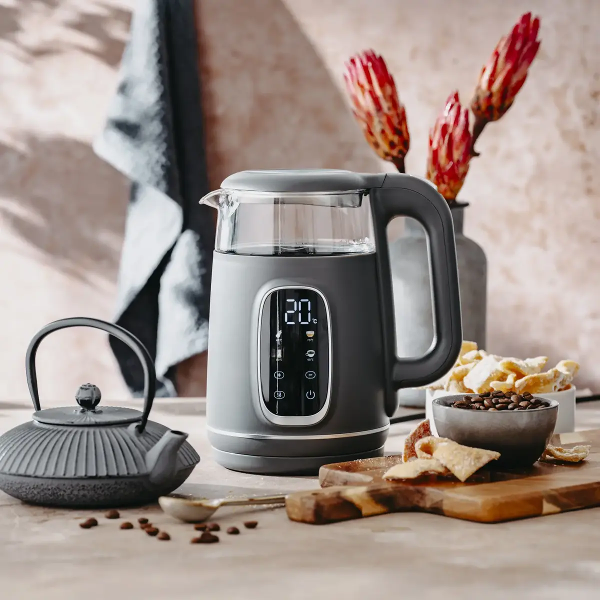 Elektriskā tējkanna Adler AD 1305 G — 1,7 L, 2200 W Photo 9