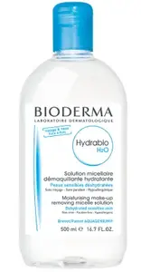 Micelārais ūdens Bioderma Hydrabio H2O 500 ml — priekš prasīgas/sausas ādas, 500 ml