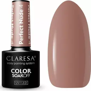 Hybrid Nail Polish Claresa PERFECT NUDE 04 — Claresa hybrid lacquer, shade 04
