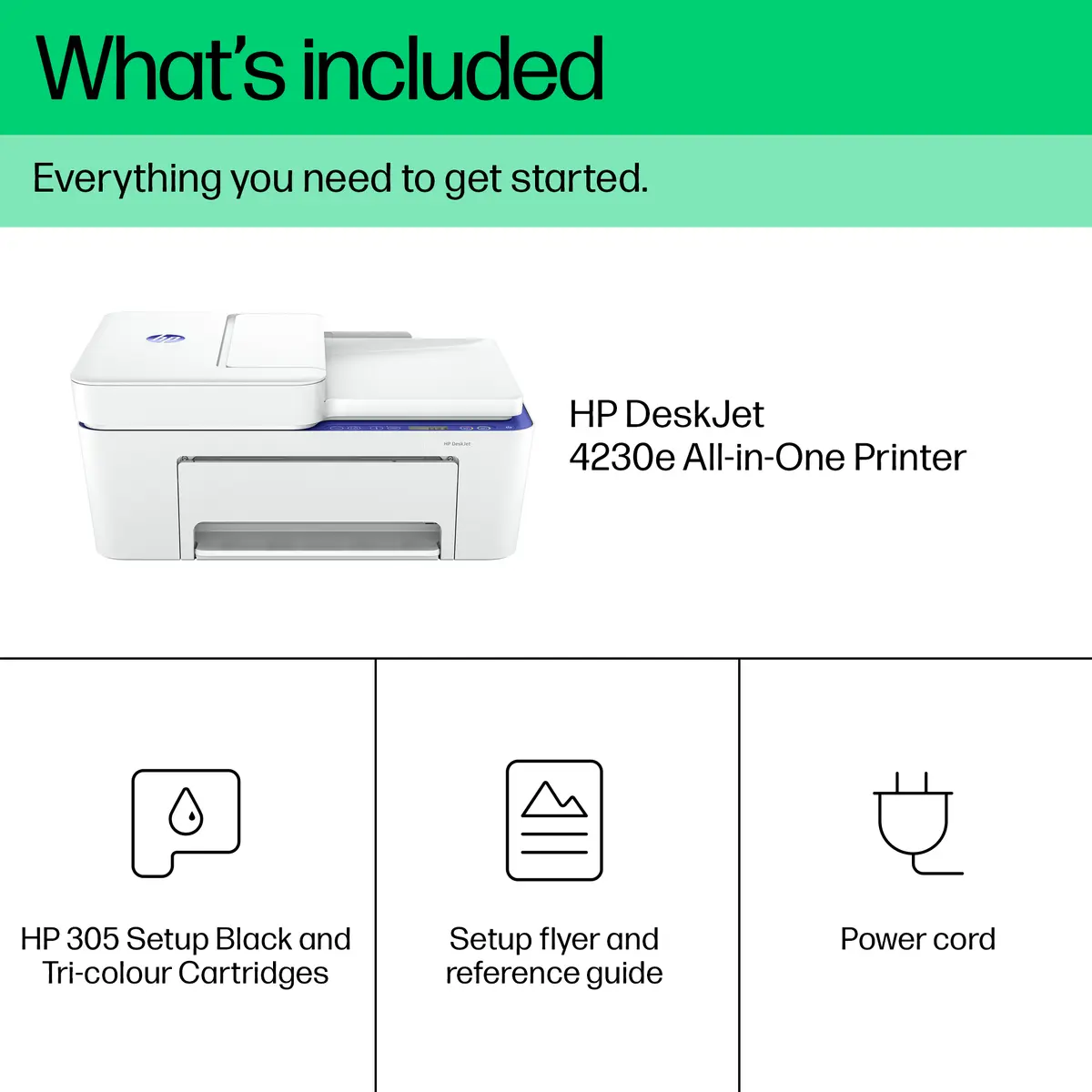 HP DeskJet 4230e Wireless All-in-One Color Printer Photo 7