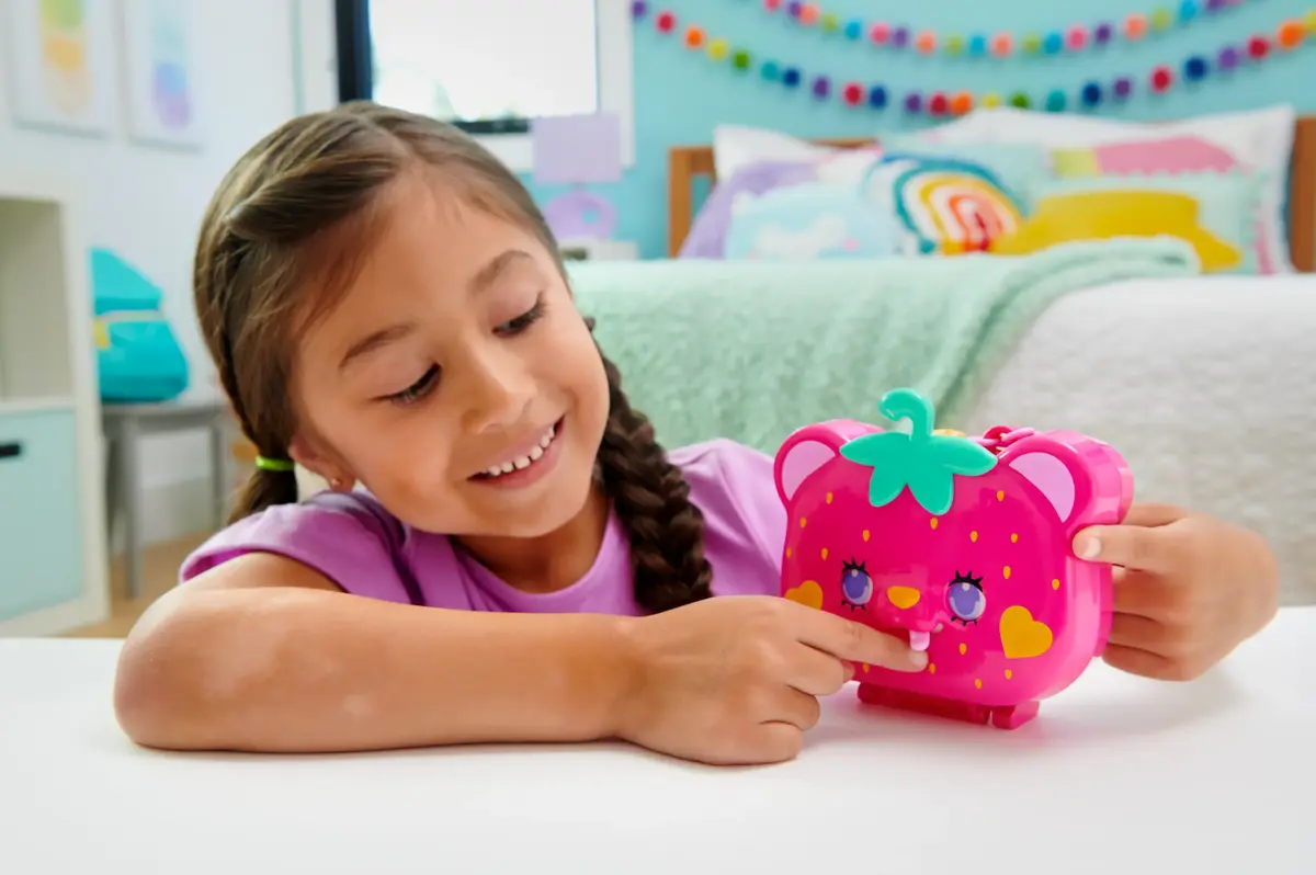 Lelle spēļu komplekts Mattel Polly Pocket STRAW-BEARY PATCH Photo 2