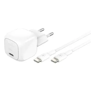 Зарядное устройство Belkin WCA008kq1MWH-B6 Внутреннее AC Быстрая зарядка Ноутбук Смартфон Планшет