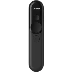Presentation remote Lenovo GXH1Q30398 — rechargeable laser pointer, wireless slide control, black