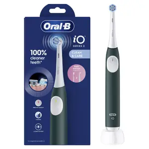 Electric toothbrush BRAUN Oral‑B iO2 (model iOS2.1C9.0G) Green Forest