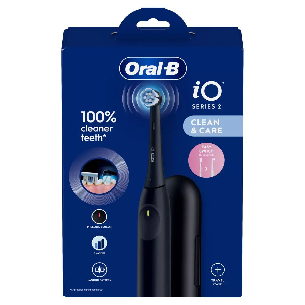 Электрическая зубная щётка BRAUN Oral‑B iO2 iOS2.1D9.2K Photo 4