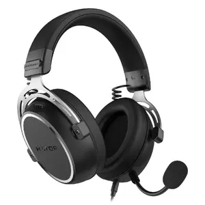 HATOR HYPERGANG 3 Проводная Игровая Гарнитура Черная Hi-Res Полноразмерная С микрофоном Оголовье ESH05