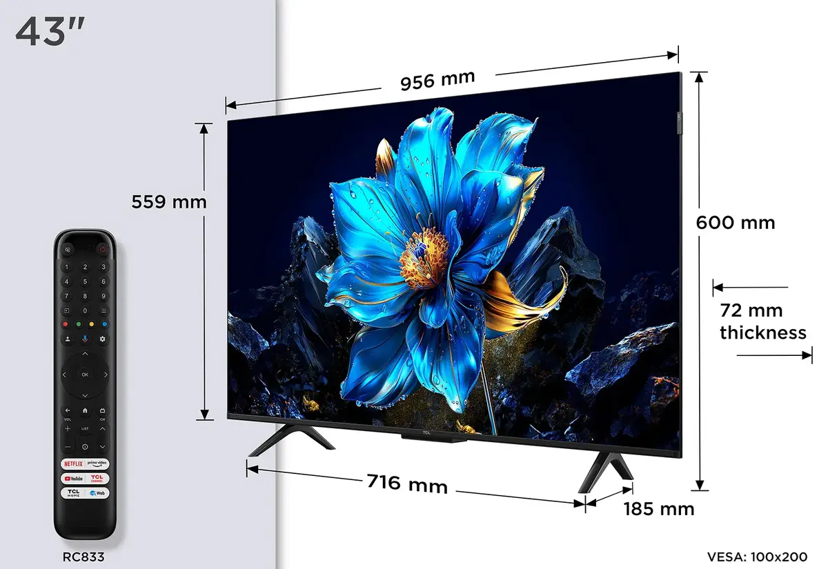Телевизор TCL P7K Photo 3