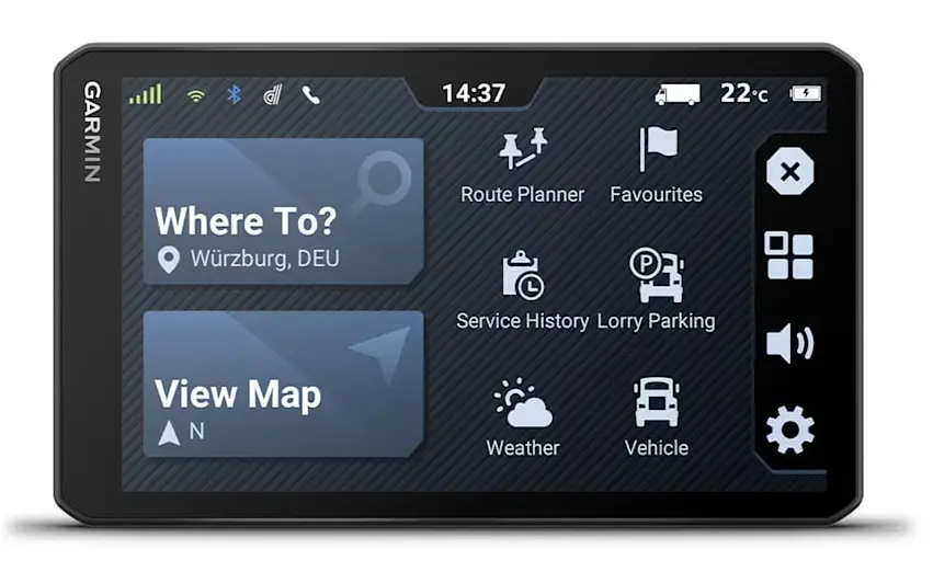 Навигатор Garmin dēzl LGV720 Photo 2