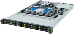 RACK serveris GIGABYTE R163-Z35-ACH1 1U, vienas ligzdas risinājums ar AMD EPYC, iekļaujas statīvā