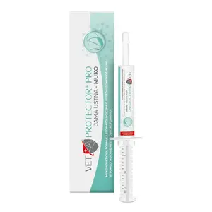 Dental gel JM Sante Vet Protector Pro Muko 15 ml for dogs and cats — oral hygiene, reduces tartar