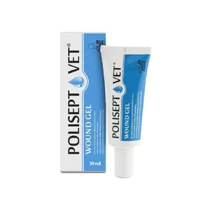 Wound gel JM Sante Polisept Vet 30 ml for dogs and cats, tube 30 ml, 50 g