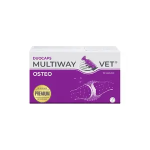 Softgel capsules JM Sante Multiway Vet Duocaps Osteo — joint support for adult dogs and cats, 150 g package
