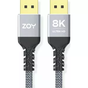 Кабель DisplayPort Zoy ZCD5 5 м черный, DisplayPort — DisplayPort, длина 5,0 м