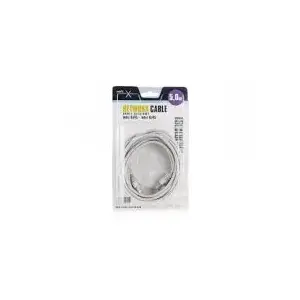 NATEC tīkla kabelis Cat5e NKA-0347 — pelēks, 5 m, RJ-45 uz RJ-45