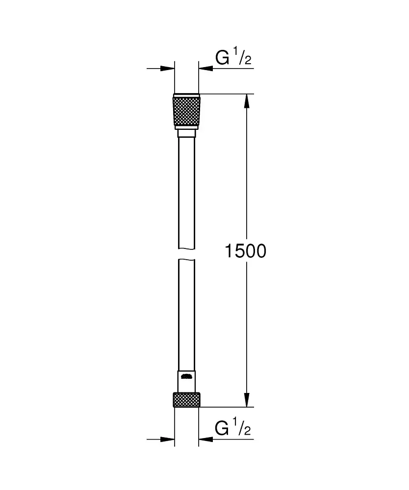 Dušas šļūtene GROHE Silverflex Long-Life TwistStop Photo 2