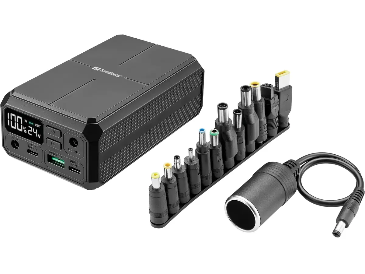 Portable Power Bank Sandberg Laptop Powerbank 27000 PD100W, 421-13 Photo 5