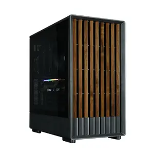 Zalman P10 Namu Black Mini Tower PC Case with Pre-installed Fans, Micro ATX and Mini-ITX Motherboard Support