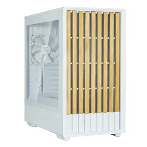 Computer case ZALMAN P10 NAMU WHITE Mini Tower — Mini-ITX/Micro-ATX, 3x120 mm fans, 2x 3.5" bays, 1x 2.5" bay, USB 3.2 Gen1