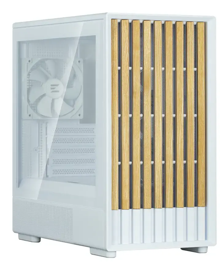 ZALMAN P10 NAMU WHITE Mini Tower корпус Photo 2