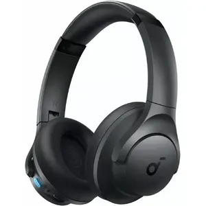 Pār auss austiņas Anker Soundcore Q11i, Bluetooth 5.0, līdz 20 stundu darbība, iebūvēts mikrofons, tumši pelēkas